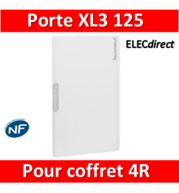 Legrand - Porte coffret XL3 125 - Coffret 4 rangées 401614 - IP40/IK09 - 401864