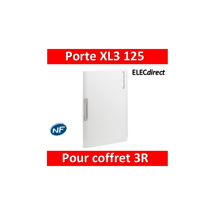 Legrand - Porte coffret XL3 125 - Coffret 3 rangées 401613 - IP40/IK09 - 401863