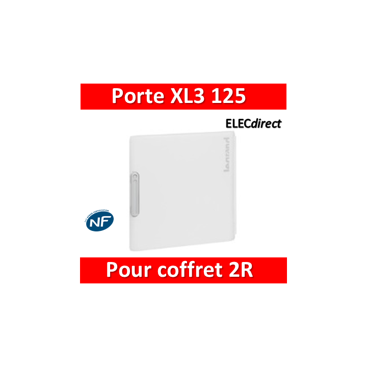 Legrand - Porte coffret XL3 125 - Coffret 2 rangées 401612 - IP40/IK09 - 401862
