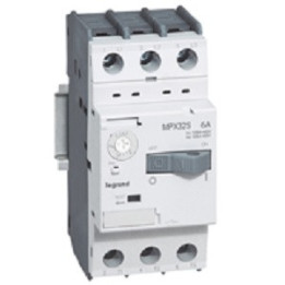 Legrand - Disjoncteur moteur Tripolaire - 4A à 6A - MPX3 32s - 417308