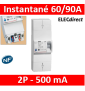 Legrand - Disjoncteur de branchement EDF - bipolaire - 60/90A instantané - 500MA - Réf : 401002