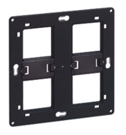 Legrand - Support 2x2 postes (2x4/5M) - Mosaic/Céliane - Fixation VIS - Réf : 080264