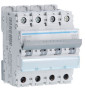 Hager - Disjoncteur 4P 6/10kA Courbe D - 20A 4M - Réf : NGN420