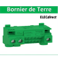 Schneider - Resi9 - bornier terre 63A + cavalier - auto 11x1,5² à 4² - vis 3x6² à 25² - LGYT1E14