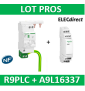 Schneider - Parafoudre bipolaire RESI9 NF PH+N 10KA + parafoudre ligne téléphonique - R9PLC+A9L16337
