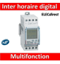 Legrand - Interrupteur horaire programmable digital - multifonction - AUTO -  2 sorties - 16A - 412641