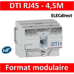 Legrand - DTI RJ45 format modulaire - 413008