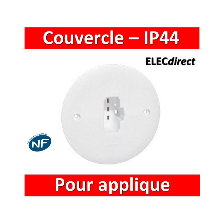Legrand Batibox - Couvercle IP44 D.75 - pour applique - 089504