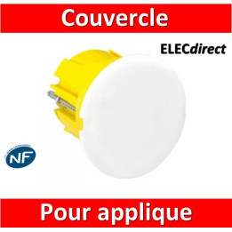 Legrand Batibox - Boîte luminaire - couvercle de finition - pour applique - 089346
