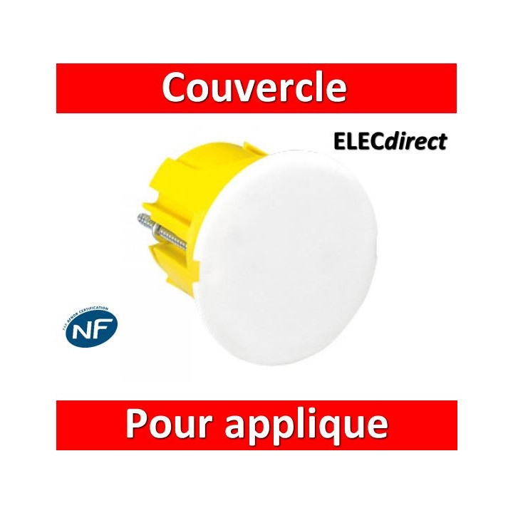Legrand Batibox - Boîte luminaire - couvercle de finition - pour applique - 089346