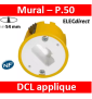 Legrand Batibox - Boîte luminaires pour applique - Prof. 50 - 089305