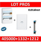 Legrand - LOT  - Coffret DRIVIA 26 Modules + porte + peigne VX3 - 401212+401332+405000