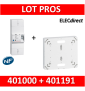 Legrand - Disjoncteur de branchement EDF 15/45A instantané + platine disjoncteur - 401000+401191