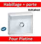 Legrand - Habillage + porte transparente pour platines de branchement Drivia - 401188