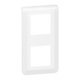 Legrand - Plaque de finition Verticale Mosaic pour 2x2 modules blanc - EU - Réf : 277822L