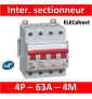 Legrand - DX3 Interrupteur-sectionneur à déclenchement Tétrapolaire - 63A - 406544