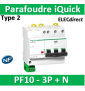 Schneider - Parafoudre iQuick PF10 3P+N - 10KA - Livré sans câble de terre - A9L16618