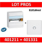 Legrand - LOT - Coffret DRIVIA 13 Modules + porte - 401211+401331
