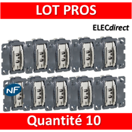 Legrand Céliane - Mécanisme LOT  - Va et vient 10A - 067001x10