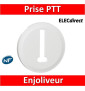 Legrand Céliane - Enjoliveur PTT blanc - 068238