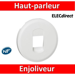 Legrand Céliane - Enjoliveur Prise Haut-parleur blanc - 068211