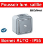 Legrand Plexo - Bouton poussoir lumineux 10A - 230V - IP55/IK07 - 069722