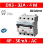 LEGRAND - Disjoncteur Différentiel  DX3  4P - 32A - 30MA - AC - 411189