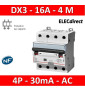 LEGRAND - Disjoncteur Différentiel  DX3  4P - 16A - 30MA - AC - 411186