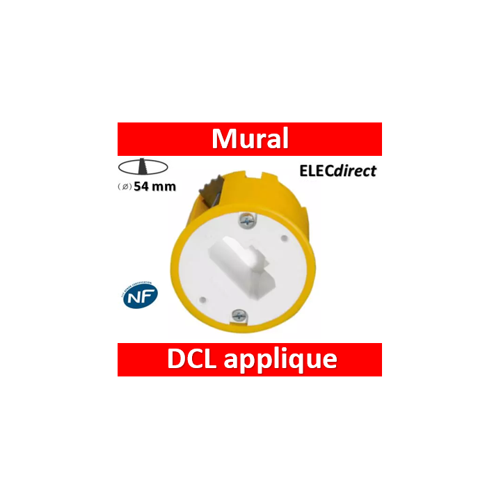 Legrand Batibox - Boîte luminaires pour applique - Prof. 40 - 089304