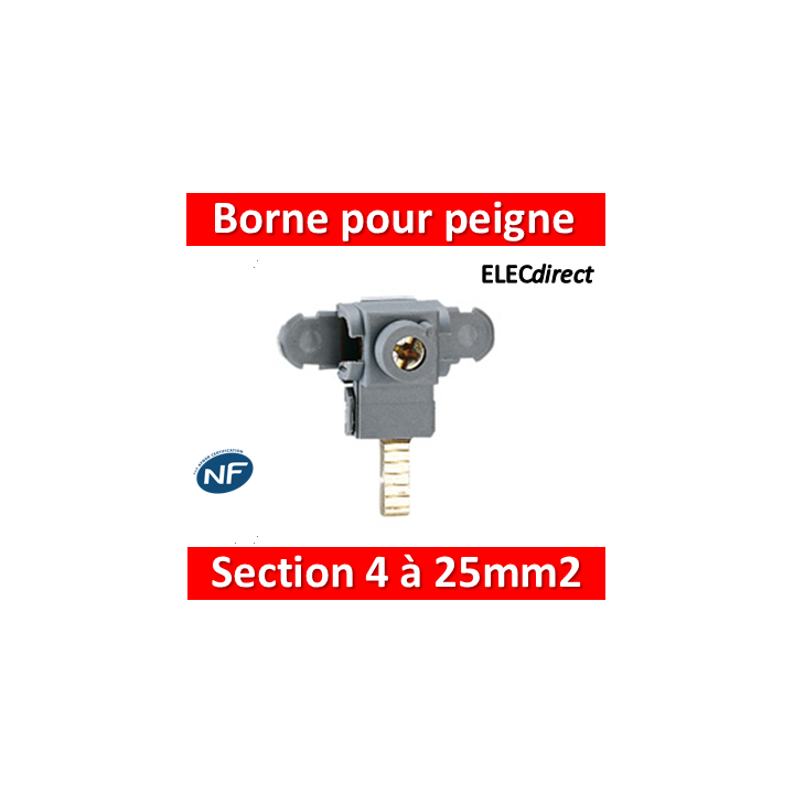 Legrand - Bornes de raccordement pour peigne universel - 404905