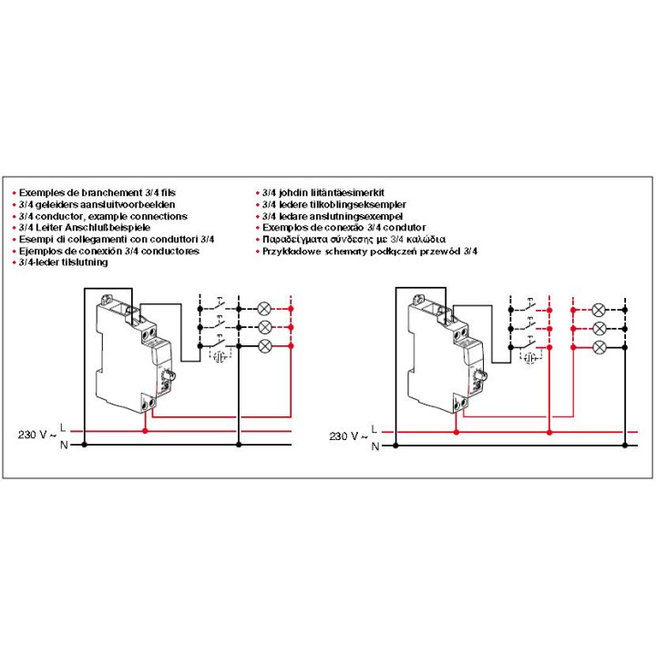 Legrand - Minuterie électronique 16A - 230V - Réf : 412602