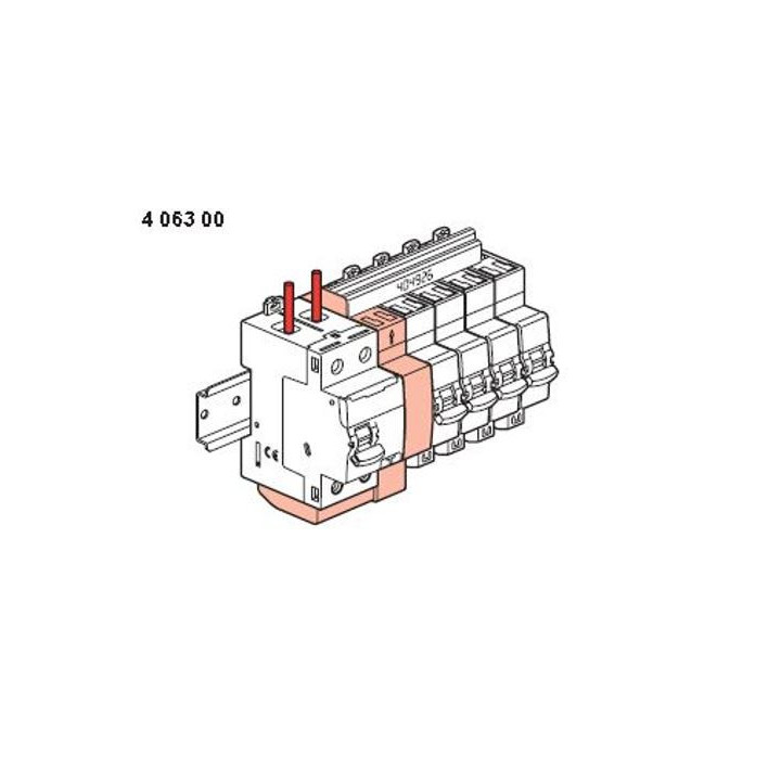 Legrand - DX3 - Interrupteur Différentiel - 2P - 63A - 30mA - Type AC - Réf : 411633
