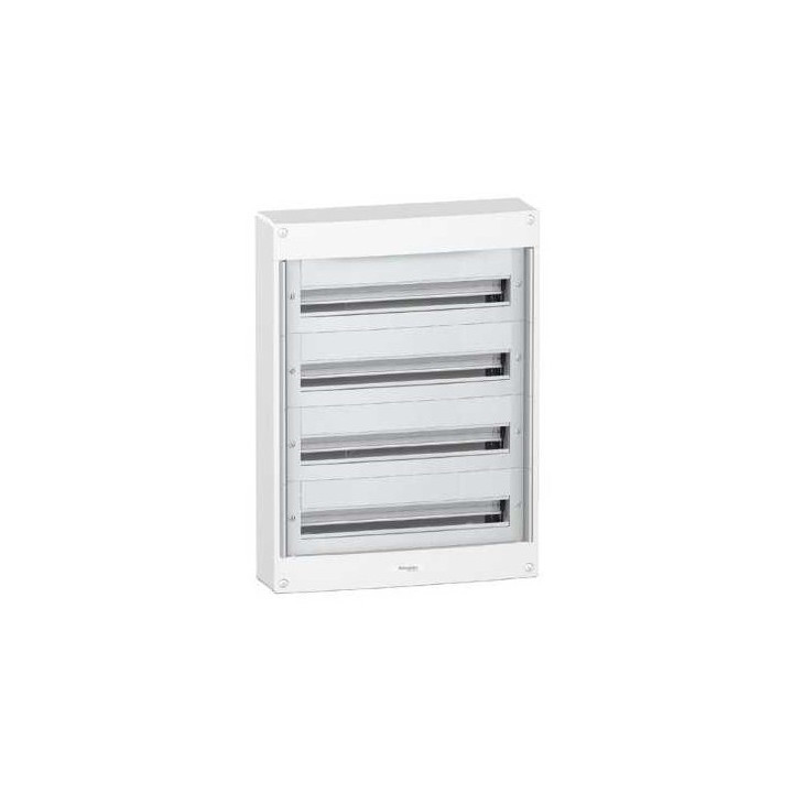 Schneider - Coffret électrique PRAGMA 72 modules - 4 rangées de 18M - PRA13754