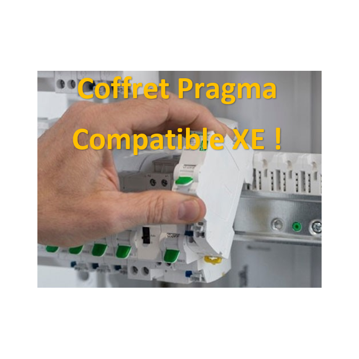 Schneider - Coffret électrique PRAGMA 36 modules - 2 rangées de 18M - PRA13752