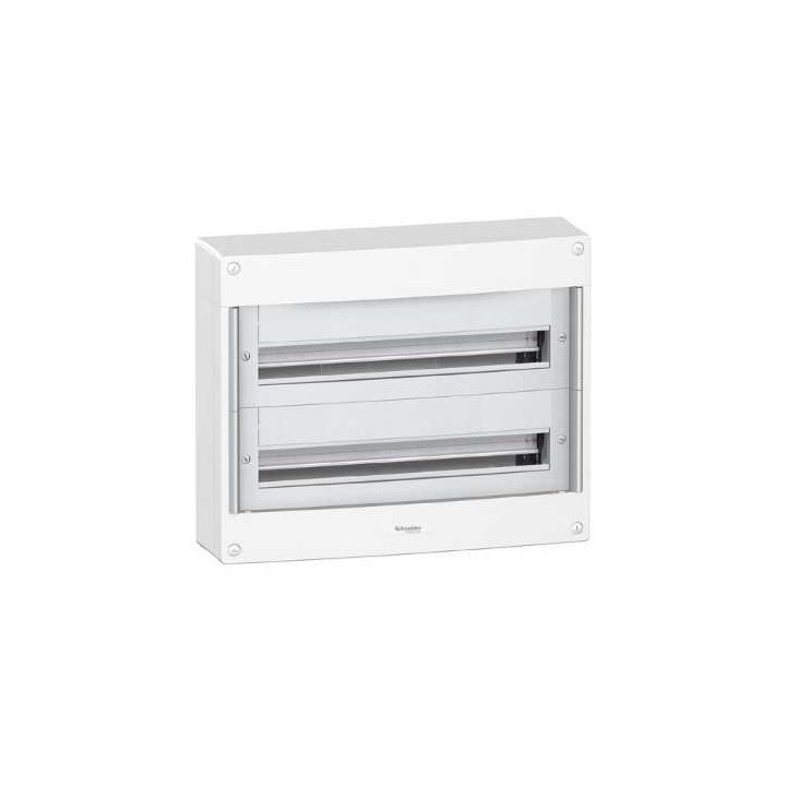 Schneider - Coffret électrique PRAGMA 36 modules - 2 rangées de 18M - PRA13752