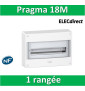 Schneider - Coffret électrique PRAGMA 18 modules - 1 rangée de 18M - PRA13751