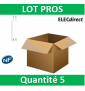 Schneider - Resi9 XP Peigne vertical 2 rangées entraxe 125mm - R9PXVx5