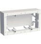 Schneider - Odace - Cadre saillie - 2 postes - Réf : S520764