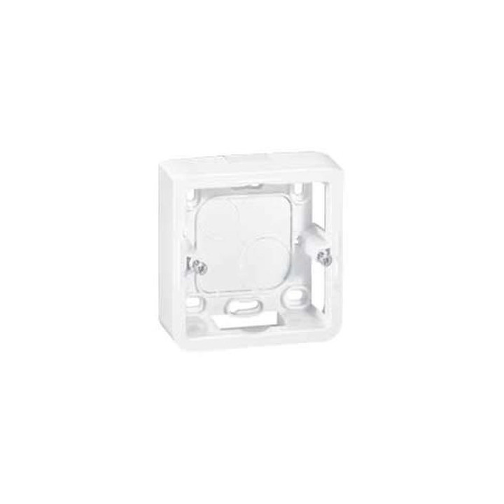 Legrand Mosaic - Cadre saillie 1 poste - prof 30 - 2 modules - Réf : 080280