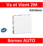 Legrand Mosaic - Va-et-Vient - 2 modules - 10A - 230V - 077011