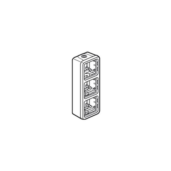 Legrand Plexo - Boîtier 3 postes verticaux - IP55/IK07 - 069679