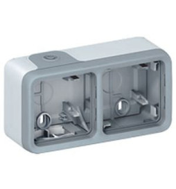 Legrand Plexo - Boîtier 2 postes horizontaux - IP55/IK07 - 069672