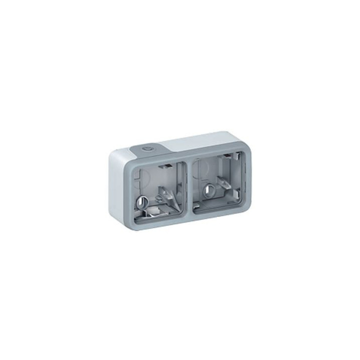 Legrand Plexo - Boîtier 2 postes horizontaux - IP55/IK07 - 069672