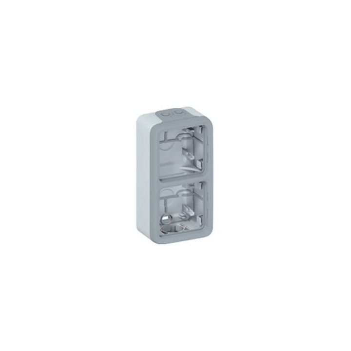 Legrand Plexo - Boîtier 2 postes verticaux - IP55/IK07 - 069661
