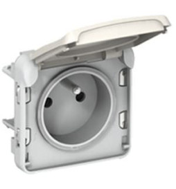 Legrand Plexo - Prise de courant - blanc - composable 16A - 230V - IP55/IK07 - 069621