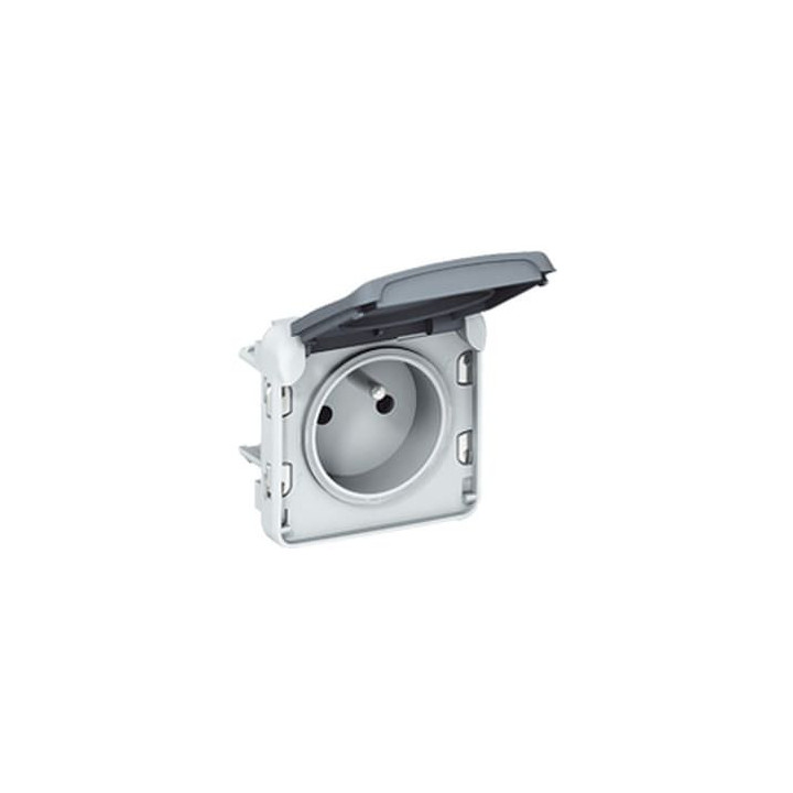 Legrand Plexo - Prise de courant 2P+T composable 16A - 230V - IP55/IK07 - 069551