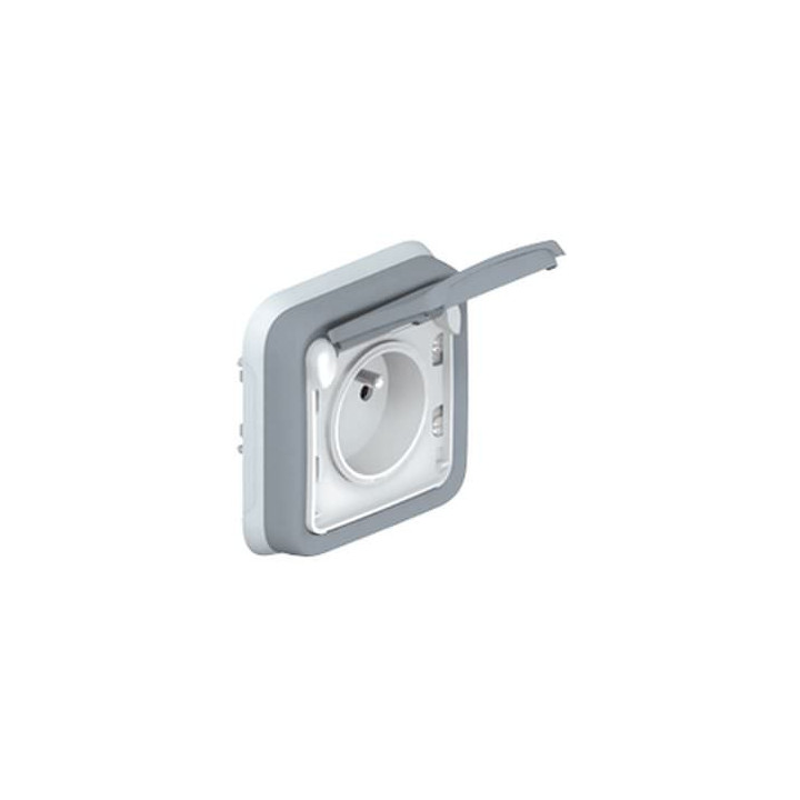 Legrand Plexo - Prise de courant encastré 2P+T 16A - 230V - IP55/IK07 - 069831