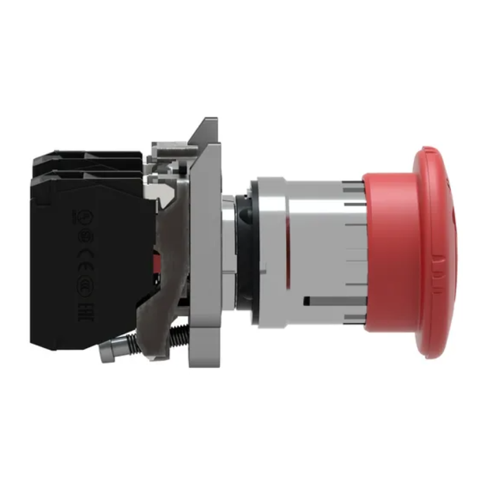 Schneider - Harmony arrêt d'urgence rouge Ø22 tête Ø 40 tourner pourdéverrouiller 1O+1F - XB4BS8445