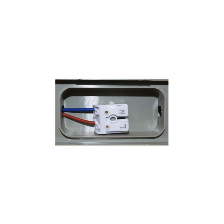 Miidex - Boitier Etanche LED Intégrées Traversant 24W 4000°K IP65 600mm - Réf : 75855