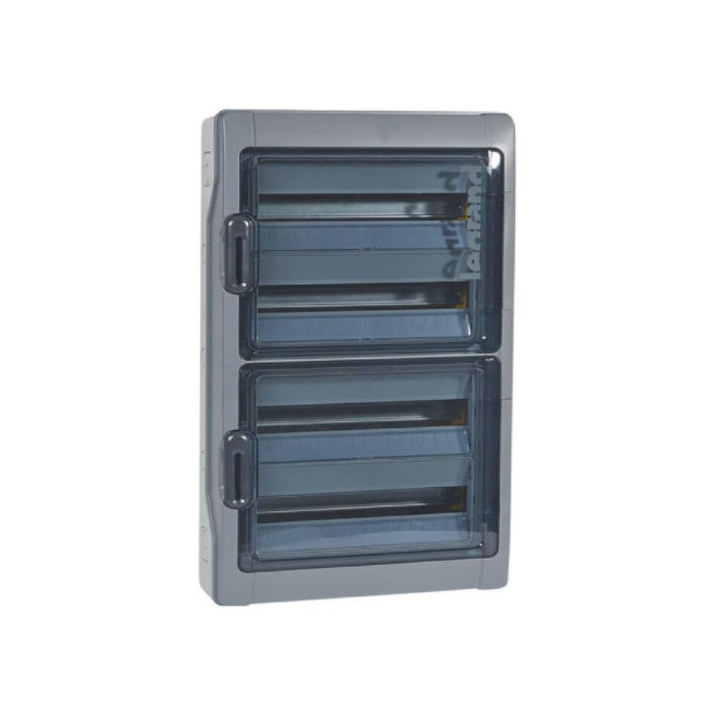 Legrand - Plexo - Coffret étanche 72 modules - 4 rangées - IP65/IK09 - Réf : 001927